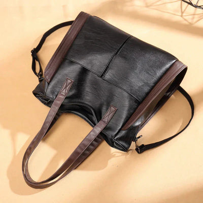 Veloura™ | Annelin Classic Vegan Leather Bag