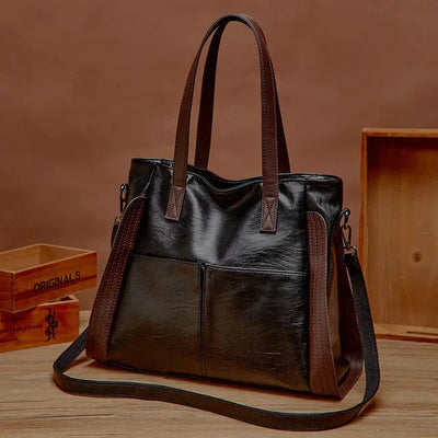 Veloura™ | Annelin Classic Vegan Leather Bag