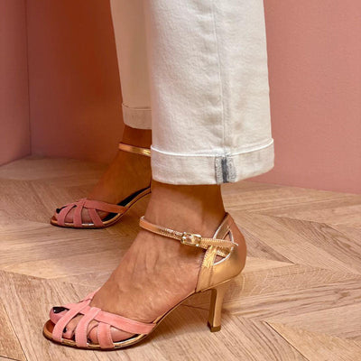 Calista™ | High Heeled Open Toe Sandals
