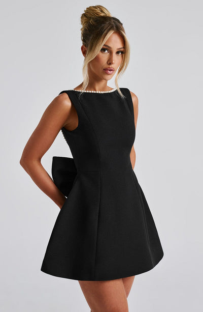 Azalea™ | Pearl Bow Mini Dress