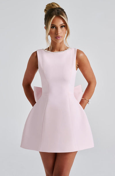 Azalea™ | Pearl Bow Mini Dress