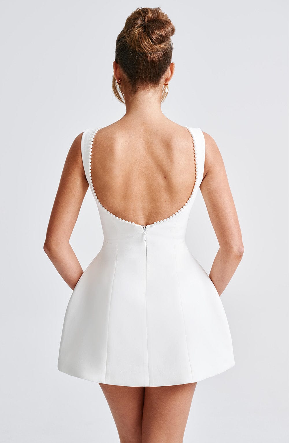 Azalea™ | Pearl Bow Mini Dress