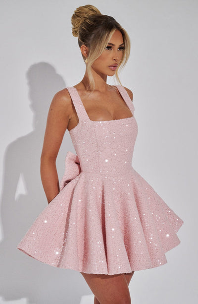 Violetta™ | Bow Tie Mini Dress