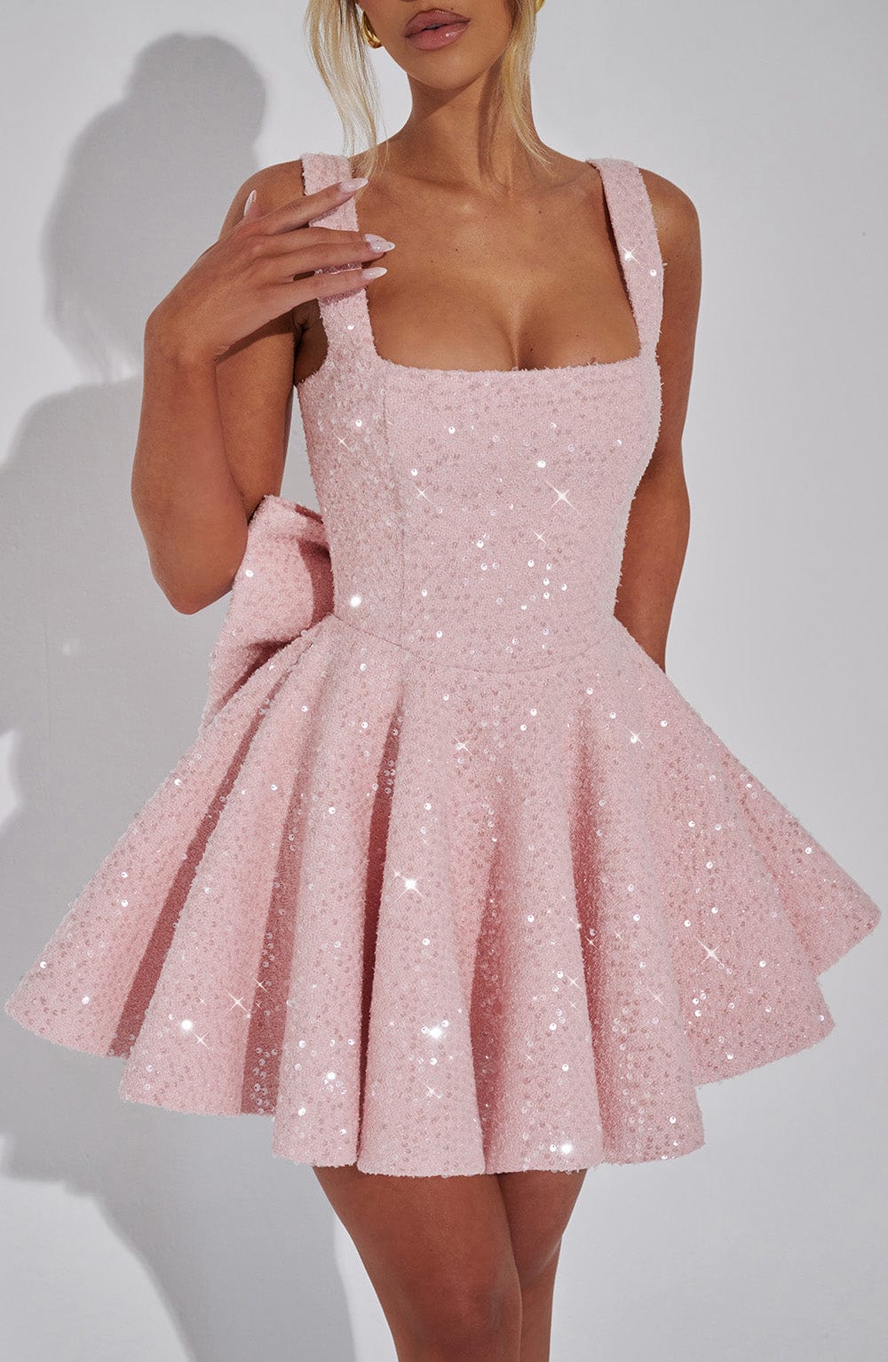 Violetta™ | Bow Tie Mini Dress