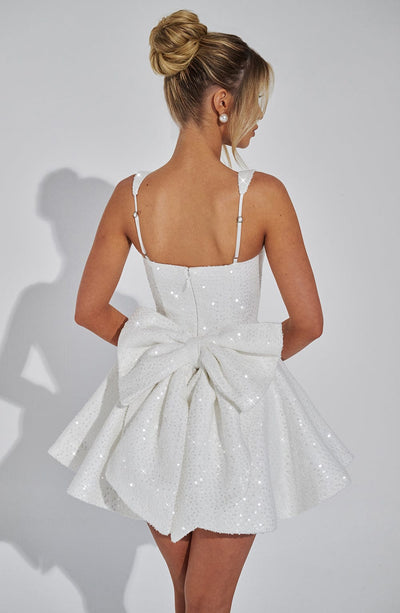 Violetta™ | Bow Tie Mini Dress