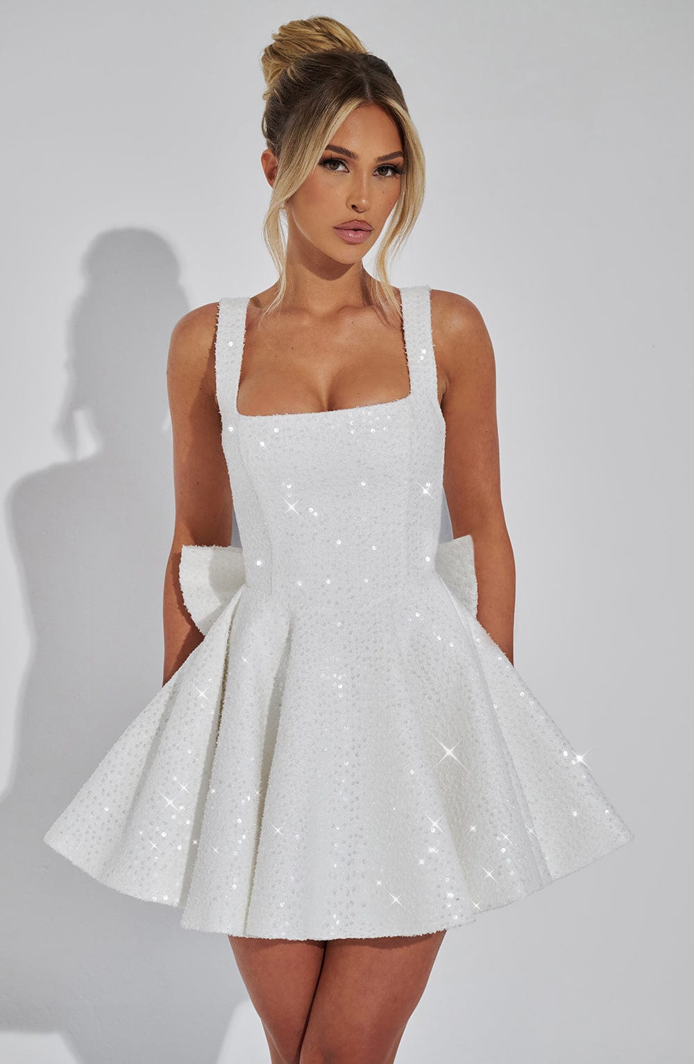 Violetta™ | Bow Tie Mini Dress