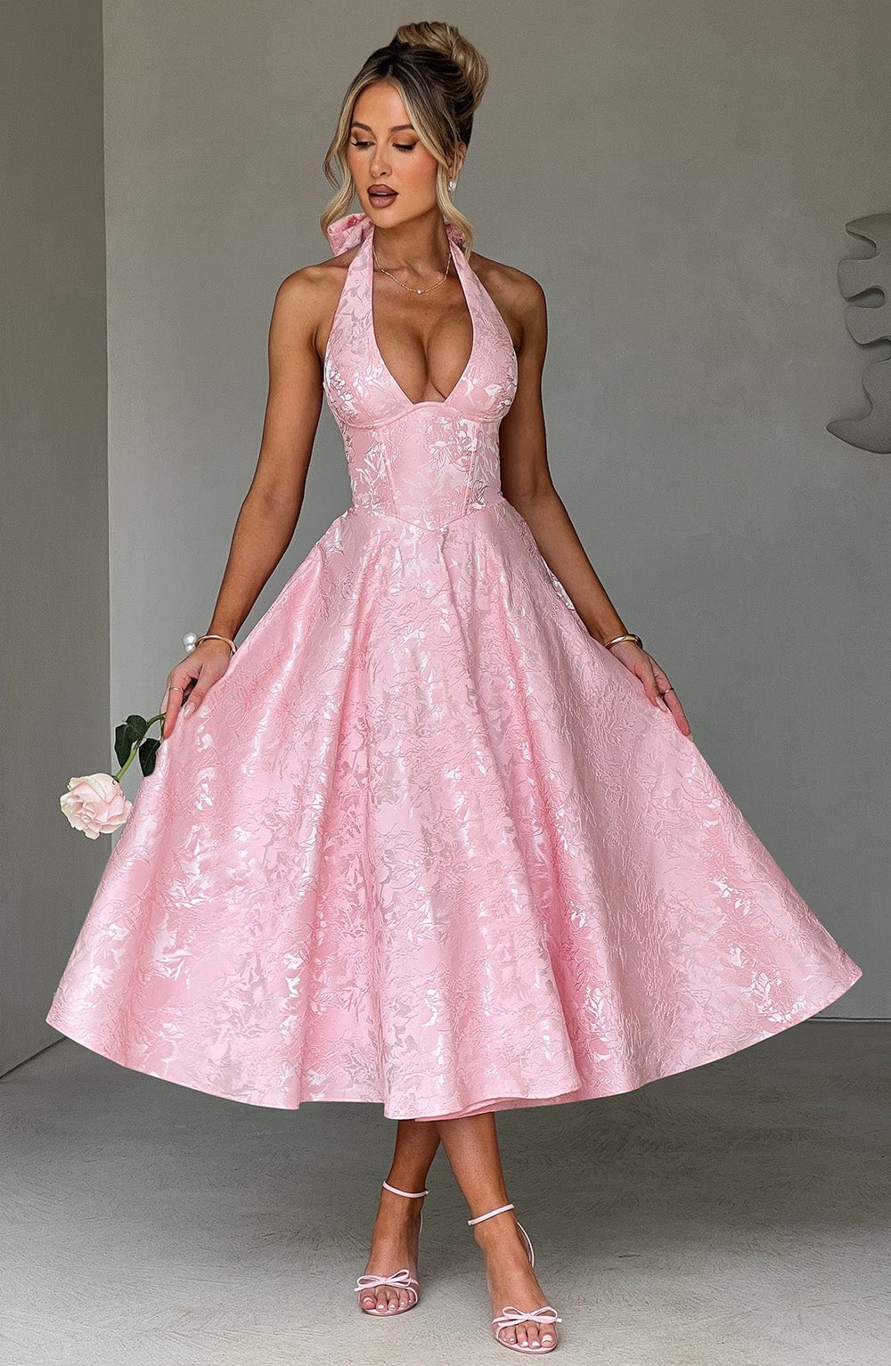 Celestia™ | Romantic Midi Dress