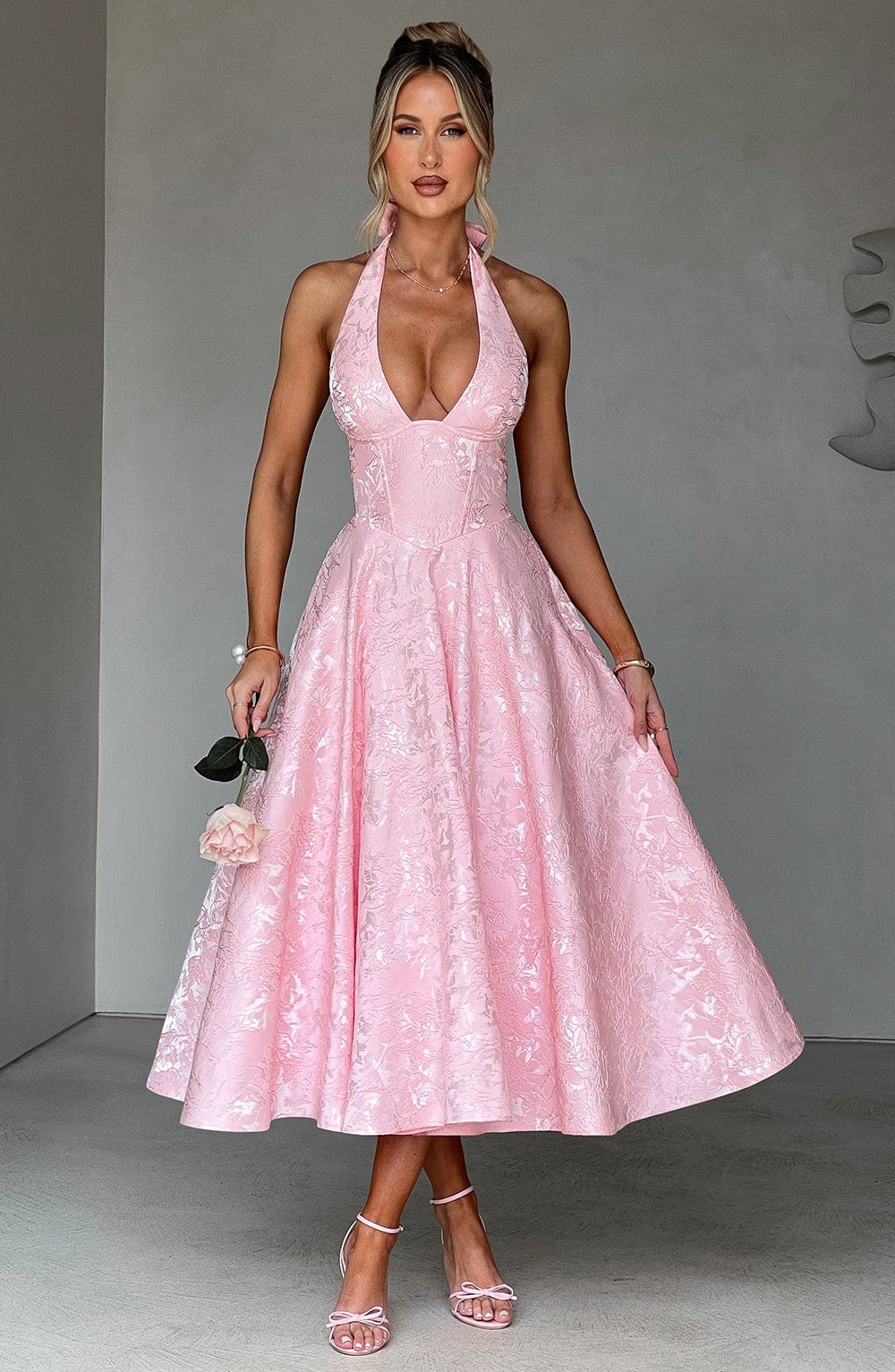 Celestia™ | Romantic Midi Dress