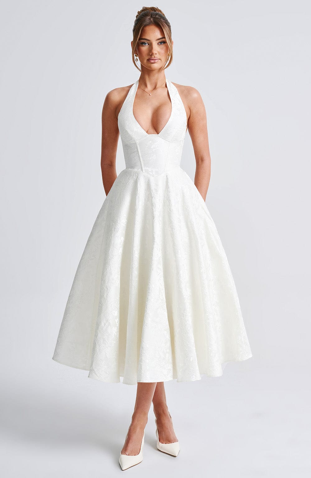 Celestia™ | Romantic Midi Dress