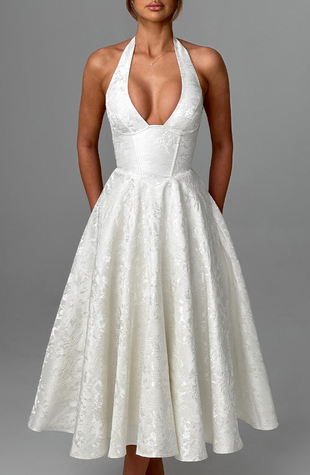 Celestia™ | Romantic Midi Dress
