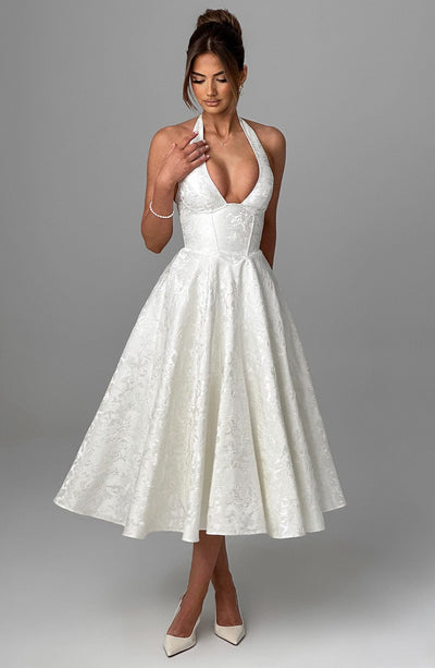 Celestia™ | Romantic Midi Dress
