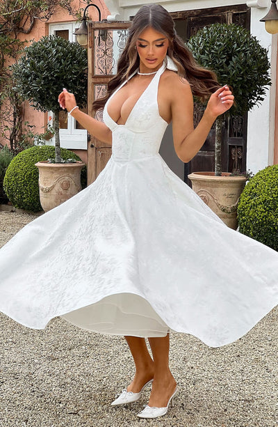 Celestia™ | Romantic Midi Dress