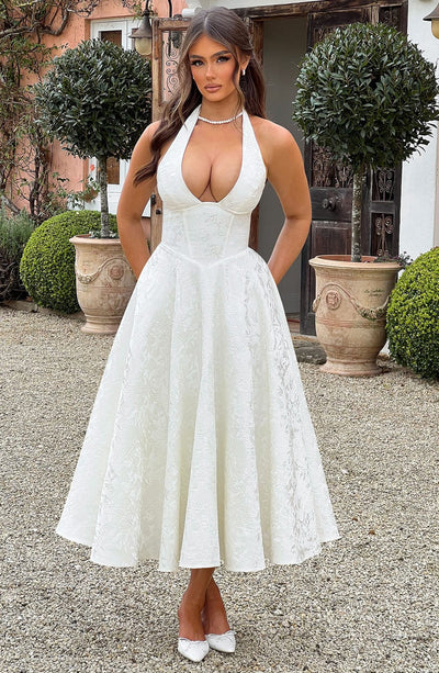 Celestia™ | Romantic Midi Dress