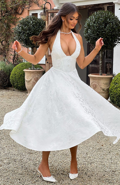 Celestia™ | Romantic Midi Dress