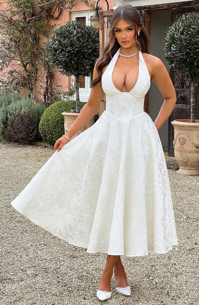 Celestia™ | Romantic Midi Dress