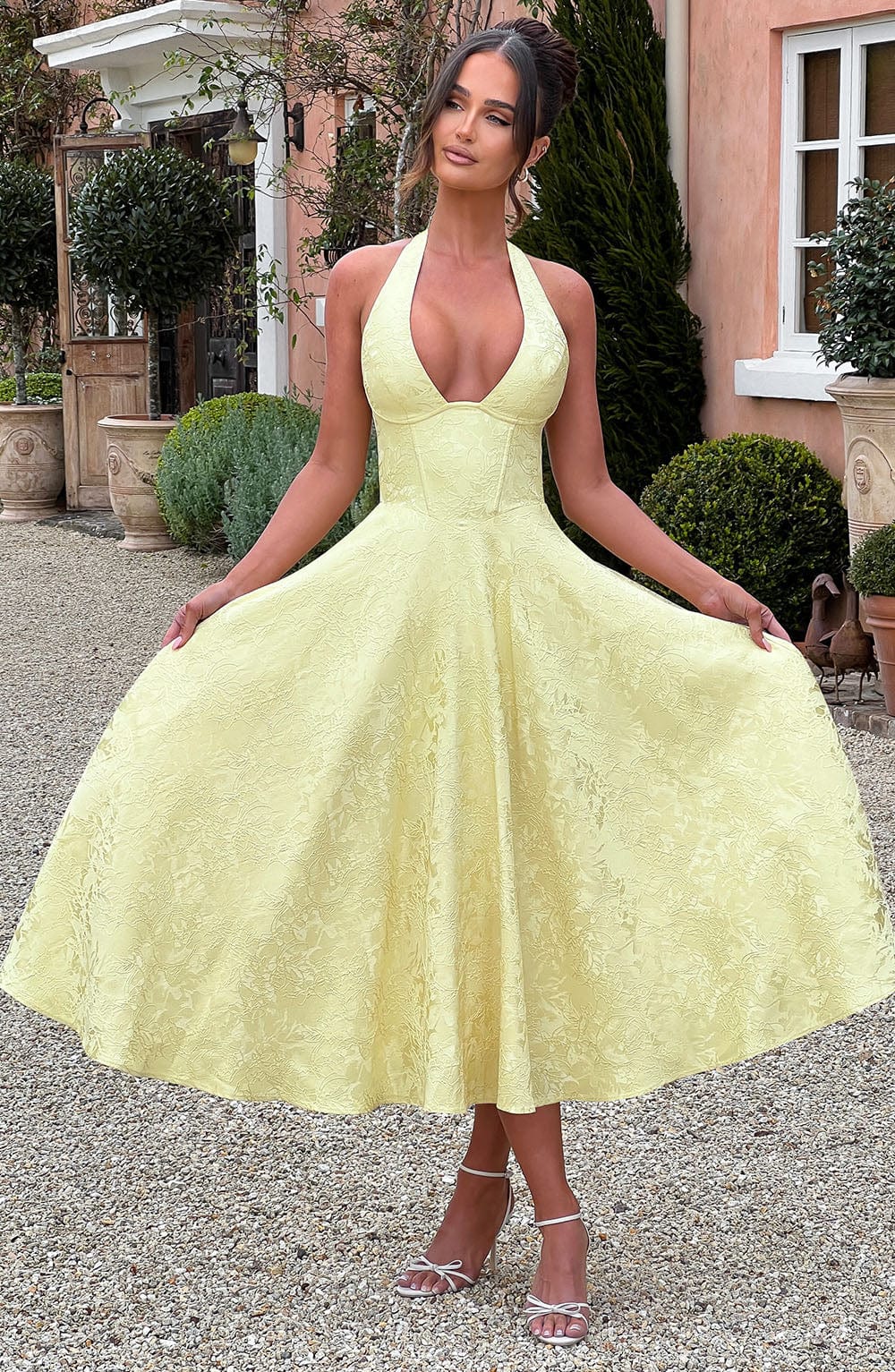 Celestia™ | Romantic Midi Dress