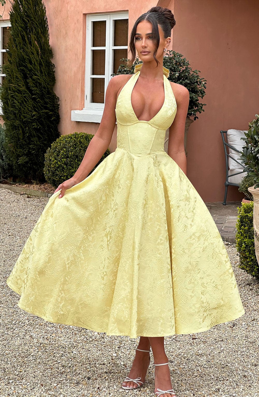 Celestia™ | Romantic Midi Dress