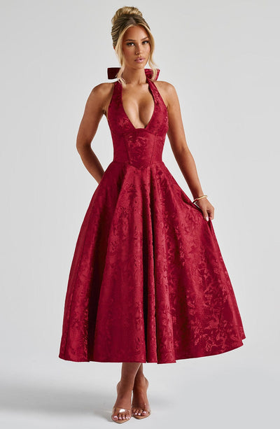 Celestia™ | Romantic Midi Dress