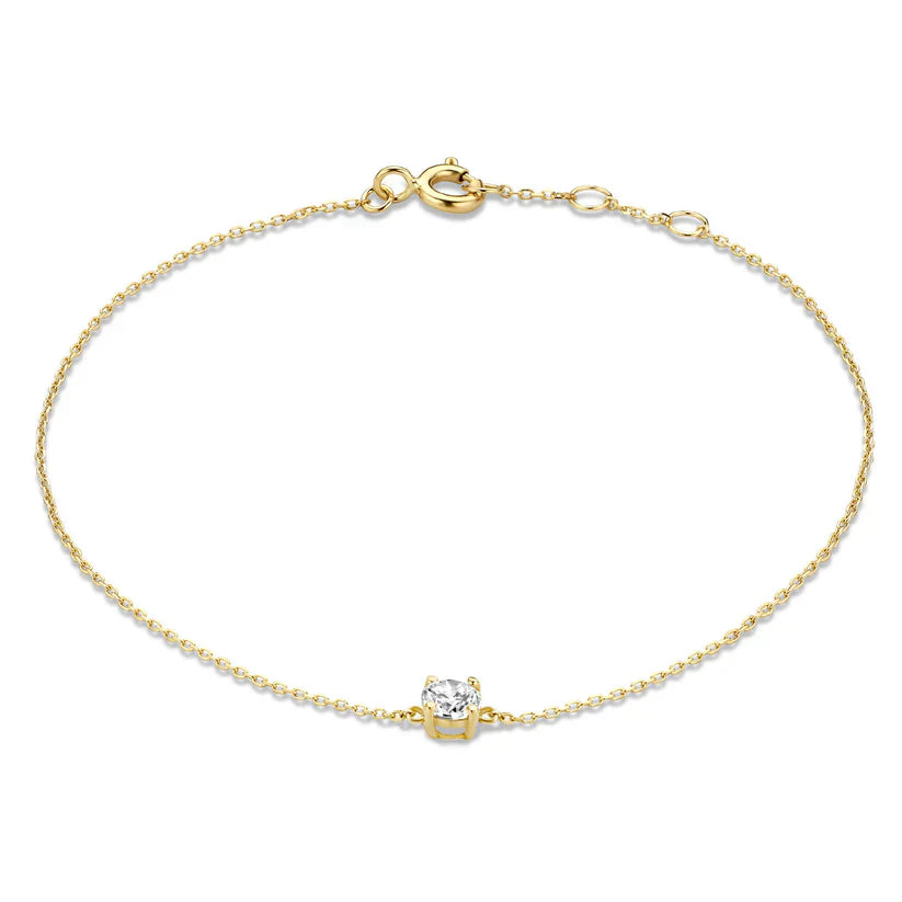 Moissanite Stone Bracelet Cléa