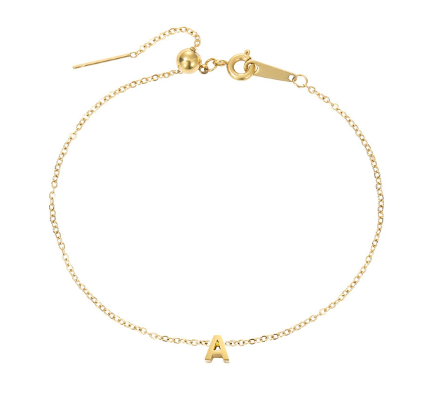 Initial Bracelet Life Sign