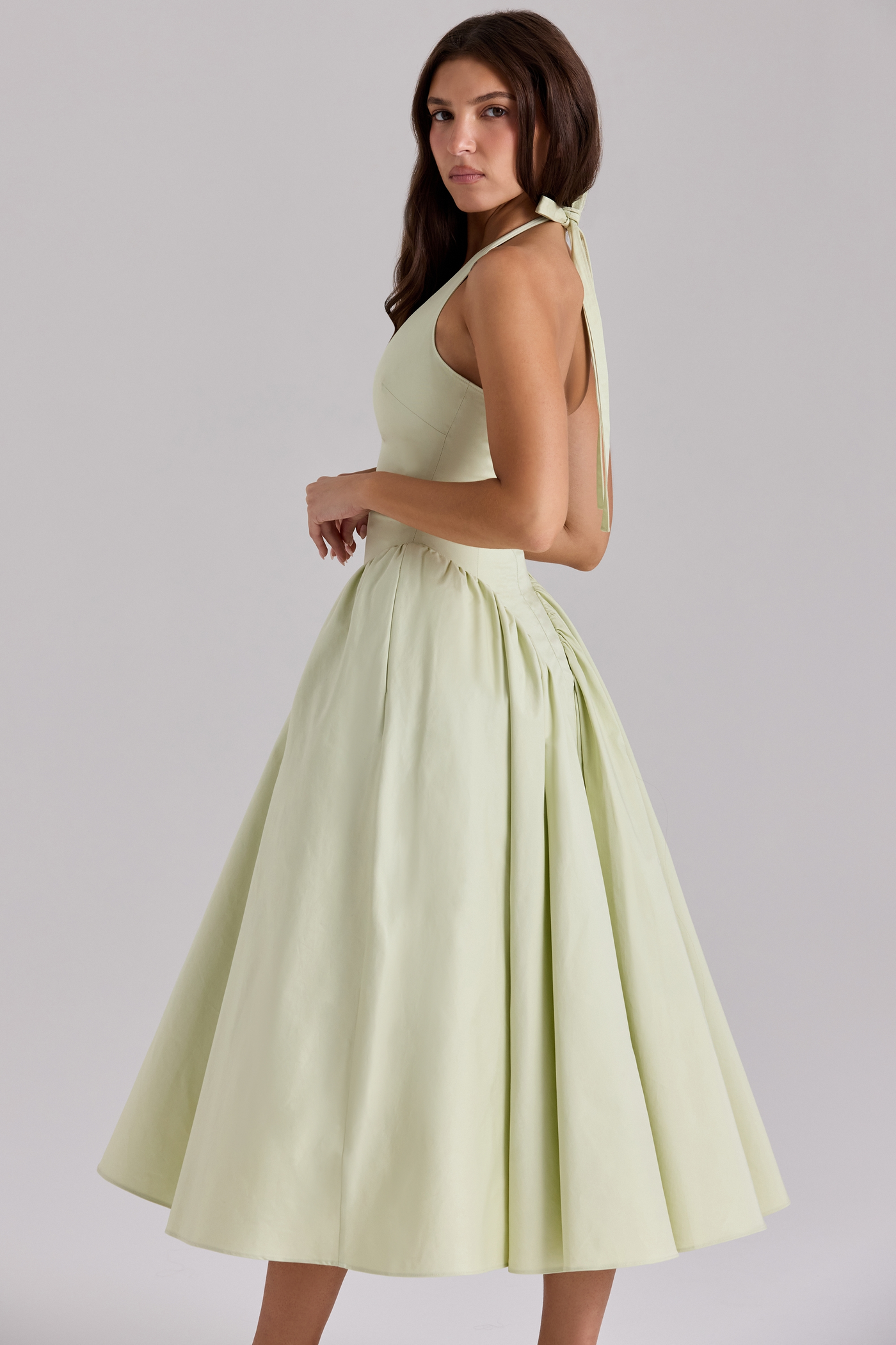 Zinnia™ | Ruched Midi Dress