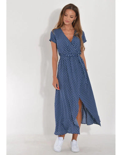 Suzy - Elegant V-Neck Dress