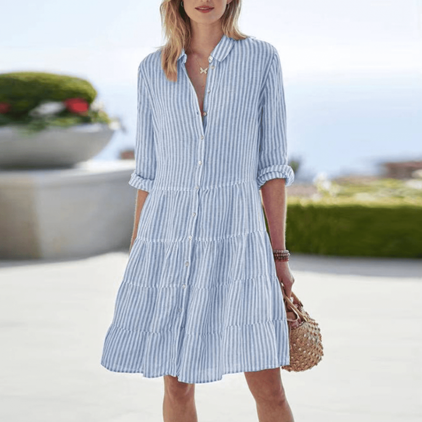 Lola | Summer Striped Dress