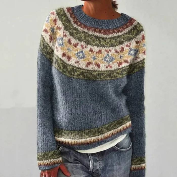 Elle™ - Stylish Retro Sweater