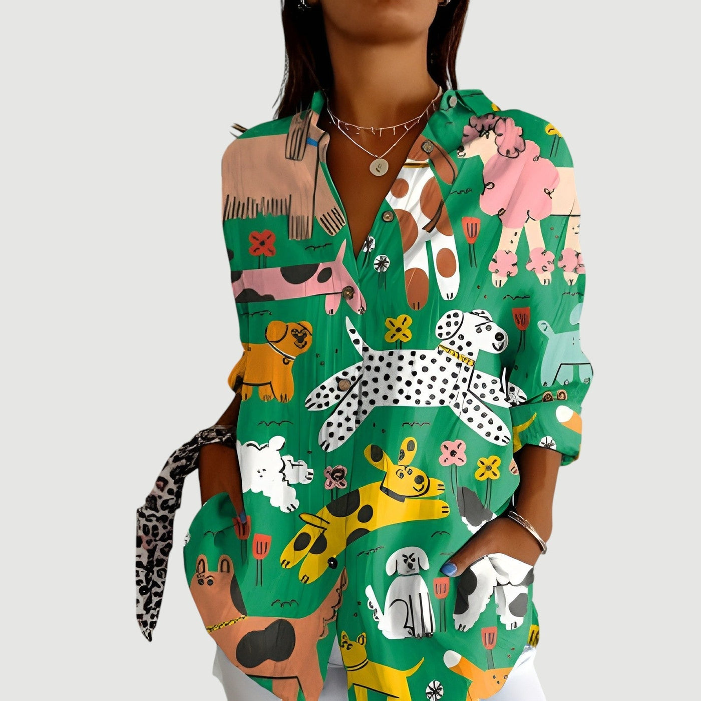 Mille™ | Artistic Bloom Blouse