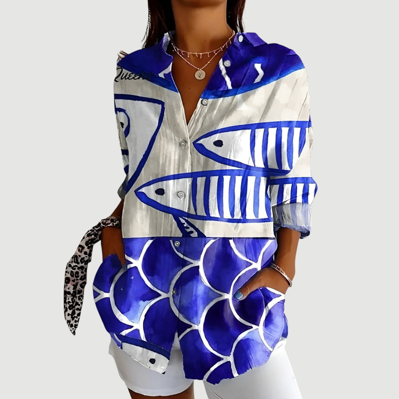 Malou™ | Artistic Bloom Blouse