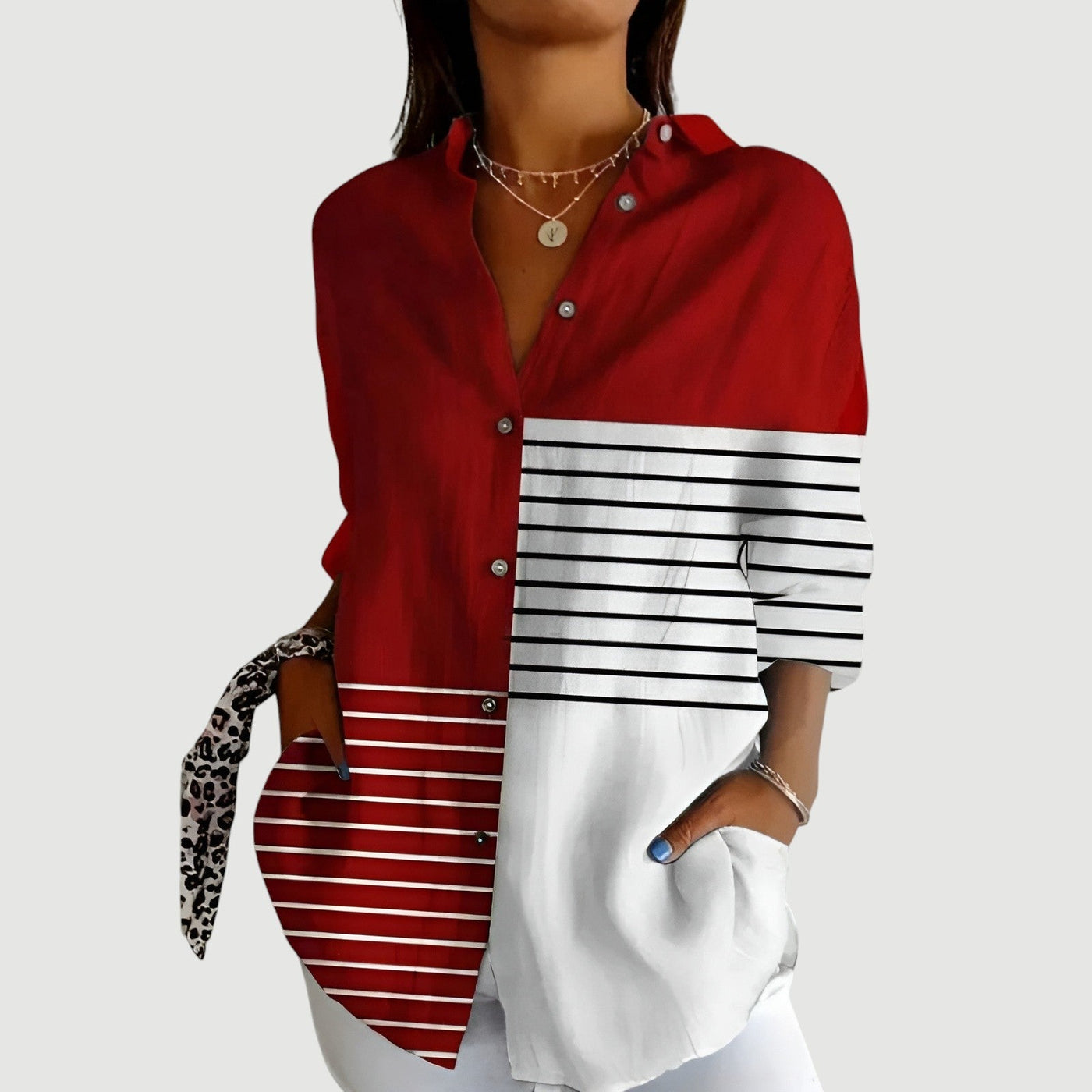 Fenja™ | Artistic Bloom Blouse