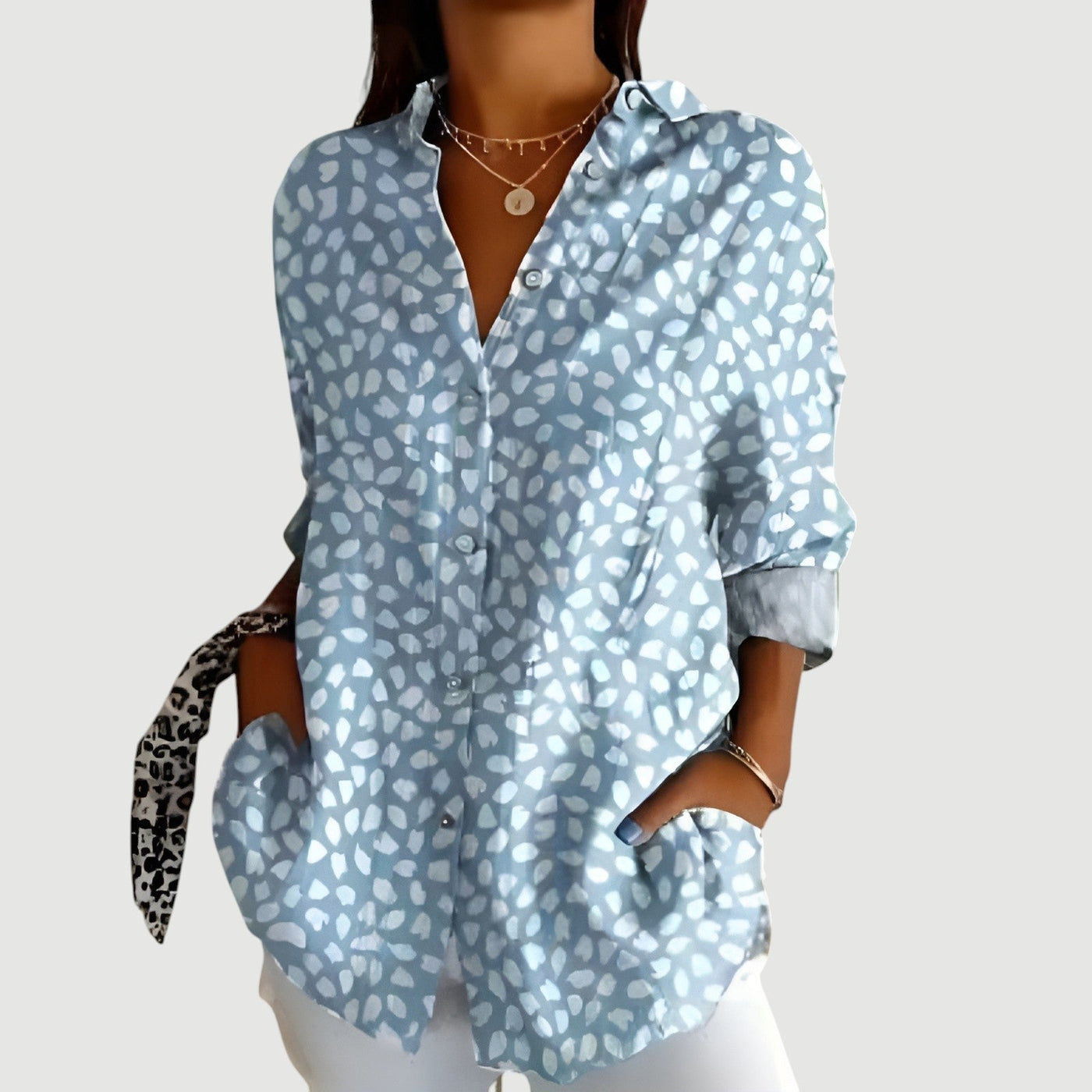 Svala™ | Artistic Bloom Blouse