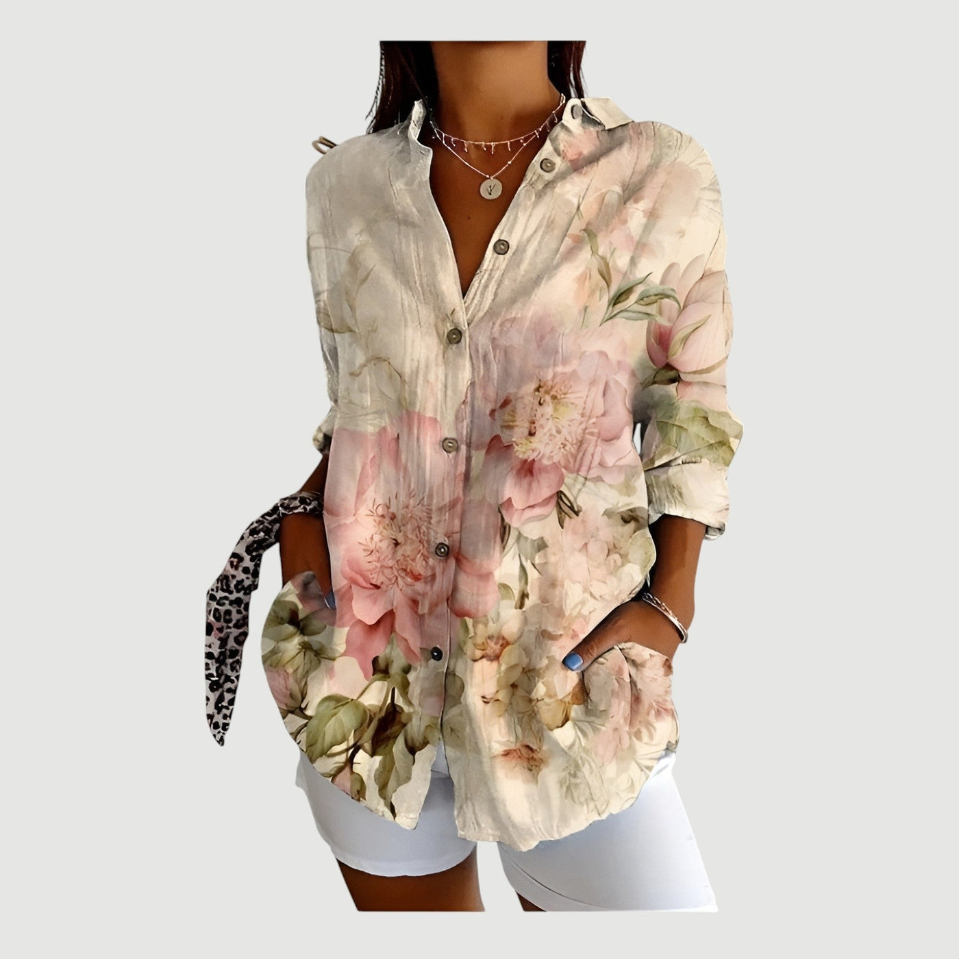 Selma™ | Artistic Bloom Blouse