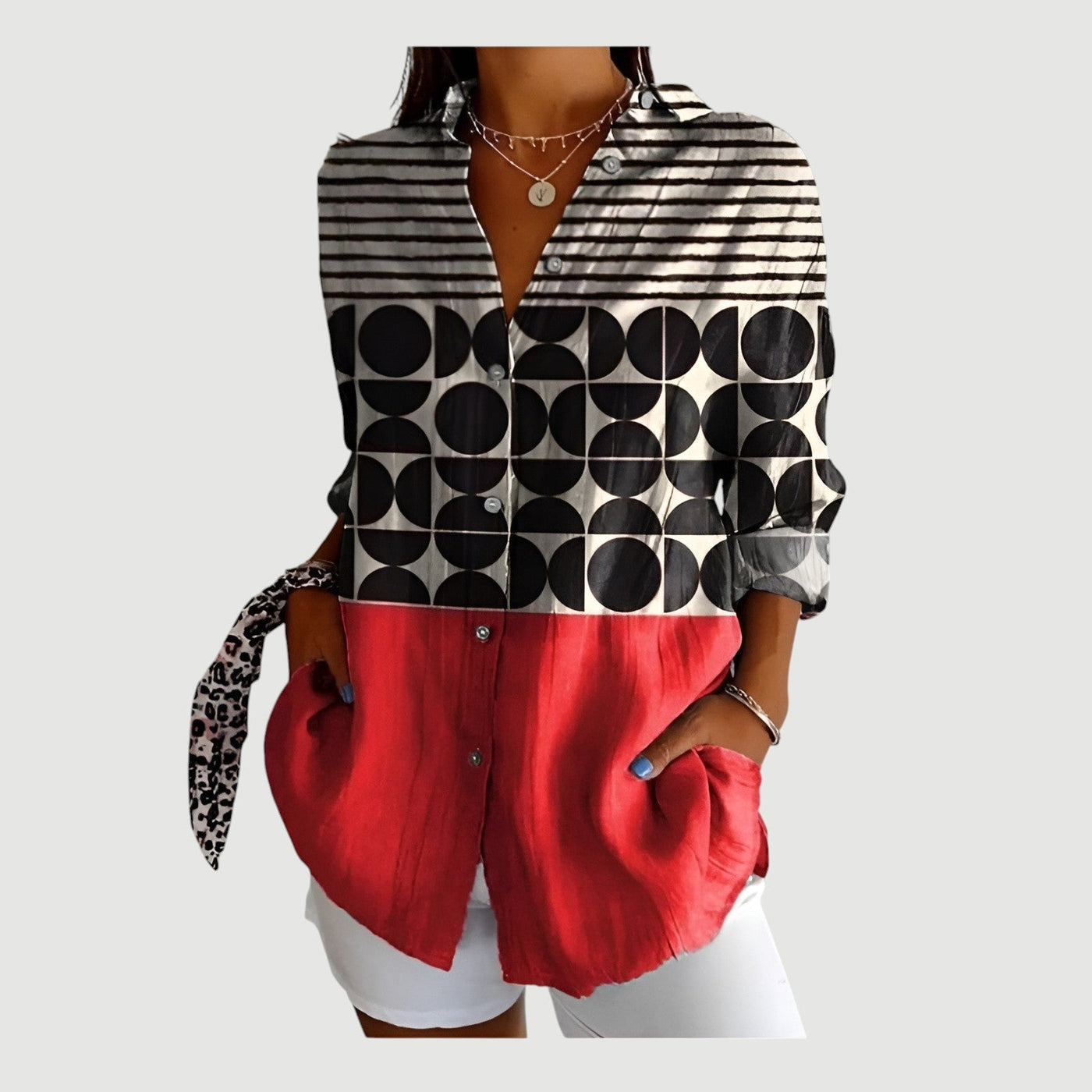 Sigrid™ | Artistic Bloom Blouse