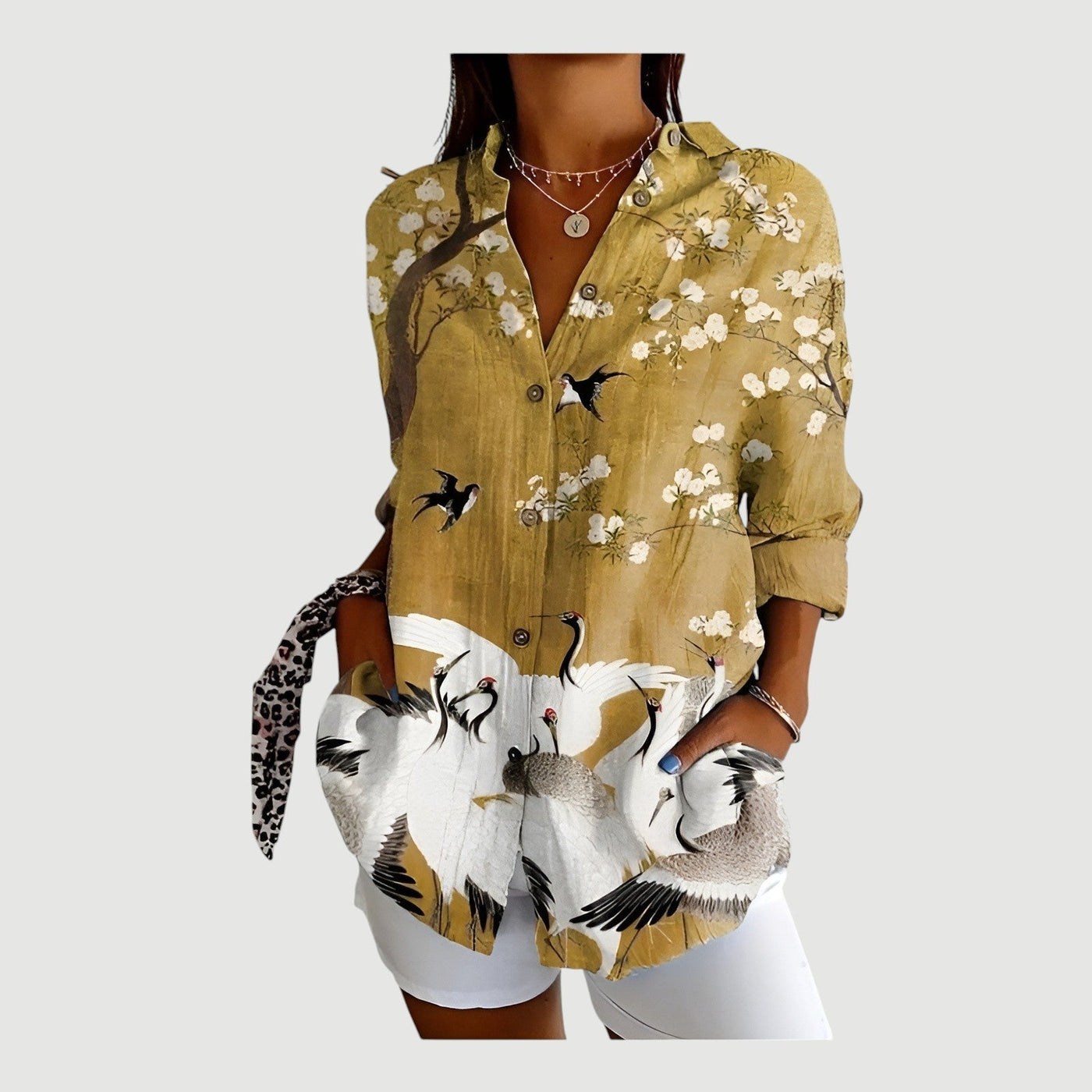 Thyra™ | Artistic Bloom Blouse